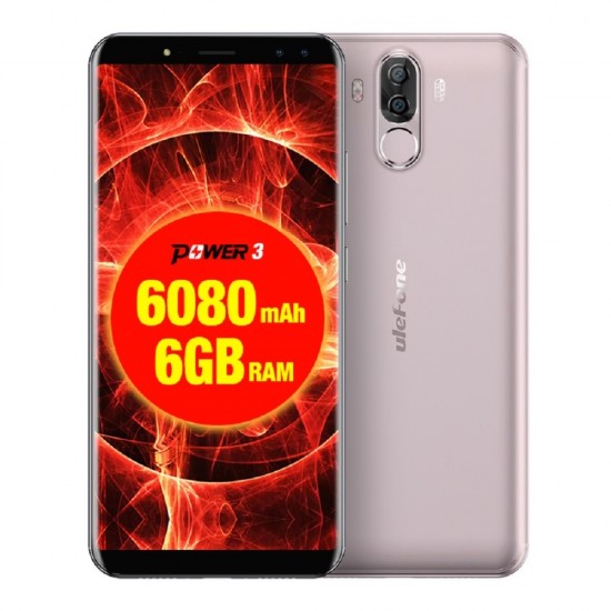 Ulefone Power 3 Face ID 4G Smartphone 6GB+64GB 6080mAh Ulefone Power 3 Face ID 4G Smartphone 6GB+64GB 6080mAh