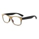 1.0 1.5 2.0 2.5 3.0 3.5 4.0 TR90 Blue Light Blocking Resin Ultra Light Retro Reading Glasses