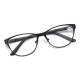 Elderly Ultralight Cat Eye Half Frame Reading Glasses Universal Presbyopic Eyeglasses