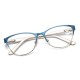 Elderly Ultralight Cat Eye Half Frame Reading Glasses Universal Presbyopic Eyeglasses