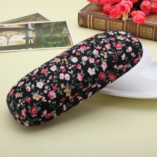 Hard Sunglass Glasses Box Floral Reading Glasses Storage Spectacle Glasses Case