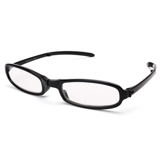 Portable Foldable Senior HD Optical Lens Reading Glasses with Case 1.0 1.5 2.0 2.5