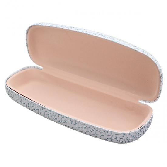 Vintage Hard Sunglass Glasses Box Lace Pattern Reading Glasses Storage Spectacle Glasses Case Vintage Hard Sunglass Glasses Box Lace Pattern Reading Glasses Storage Spectacle Glasses Case