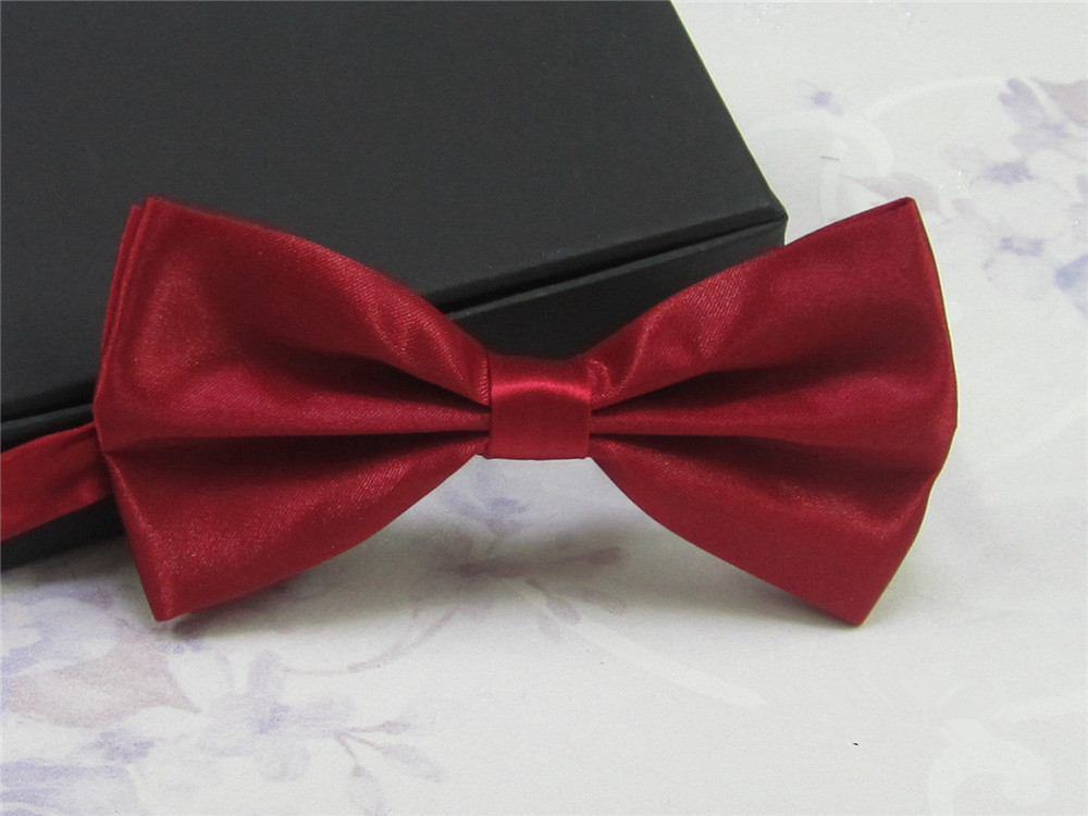 Men-Bride-Groom-Bowtie-Wedding-Tuxedo-Necktie-Pure-Color-Polyester-Adjustable-Bow-Tie-1006613