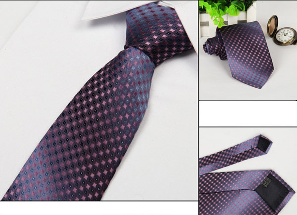Mens-Arrow-Type-Business-Jacquard-Dot-Pattern-Ties-927662