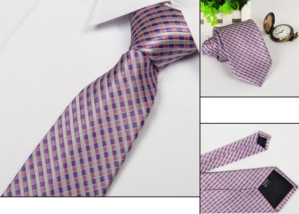 Mens-Arrow-Type-Business-Jacquard-Dot-Pattern-Ties-927662