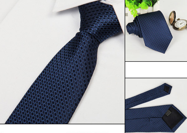 Mens-Arrow-Type-Business-Jacquard-Dot-Pattern-Ties-927662
