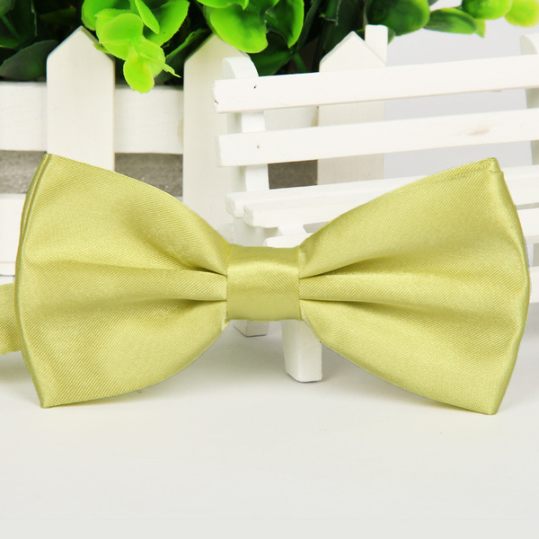 Mens-Solid-Color-Polyester-Filament-Light-Tie-925787