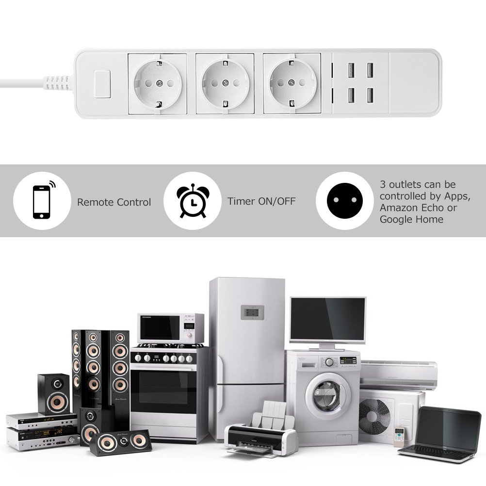 Smart-Wifi-Power-Strip-Surge-Protector-Multiple-Power-Sockets-4-USB-Port-Voice-Control-for-Amazon-Ec-32864068545