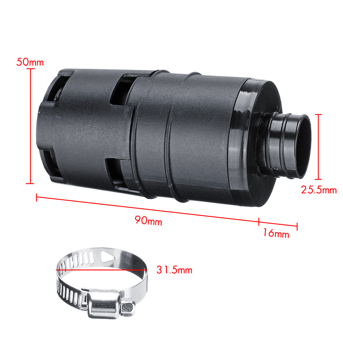 25mm-Air-Intake-Filter-Silencer-Clip-For-Dometic-Eberspacher-Webasto-Diesel-Heater-1354735