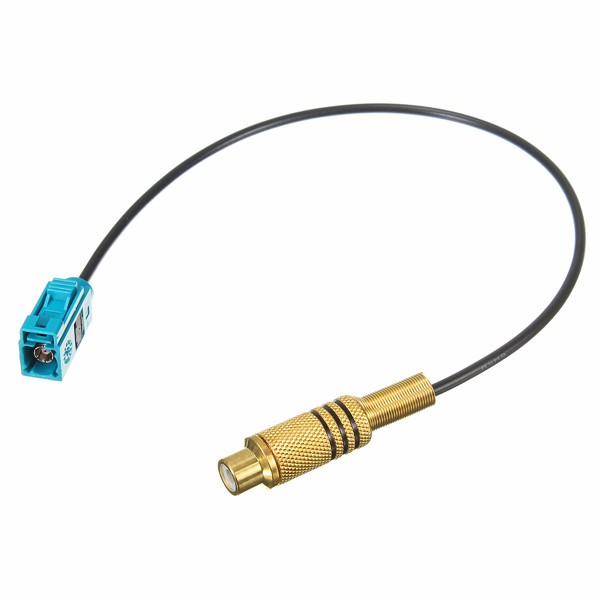 Car-Radio-Antenna-Adaptor-Connector-Cable-Fakra-To-RCA-Female-Din-for-VW-Ford-1105785