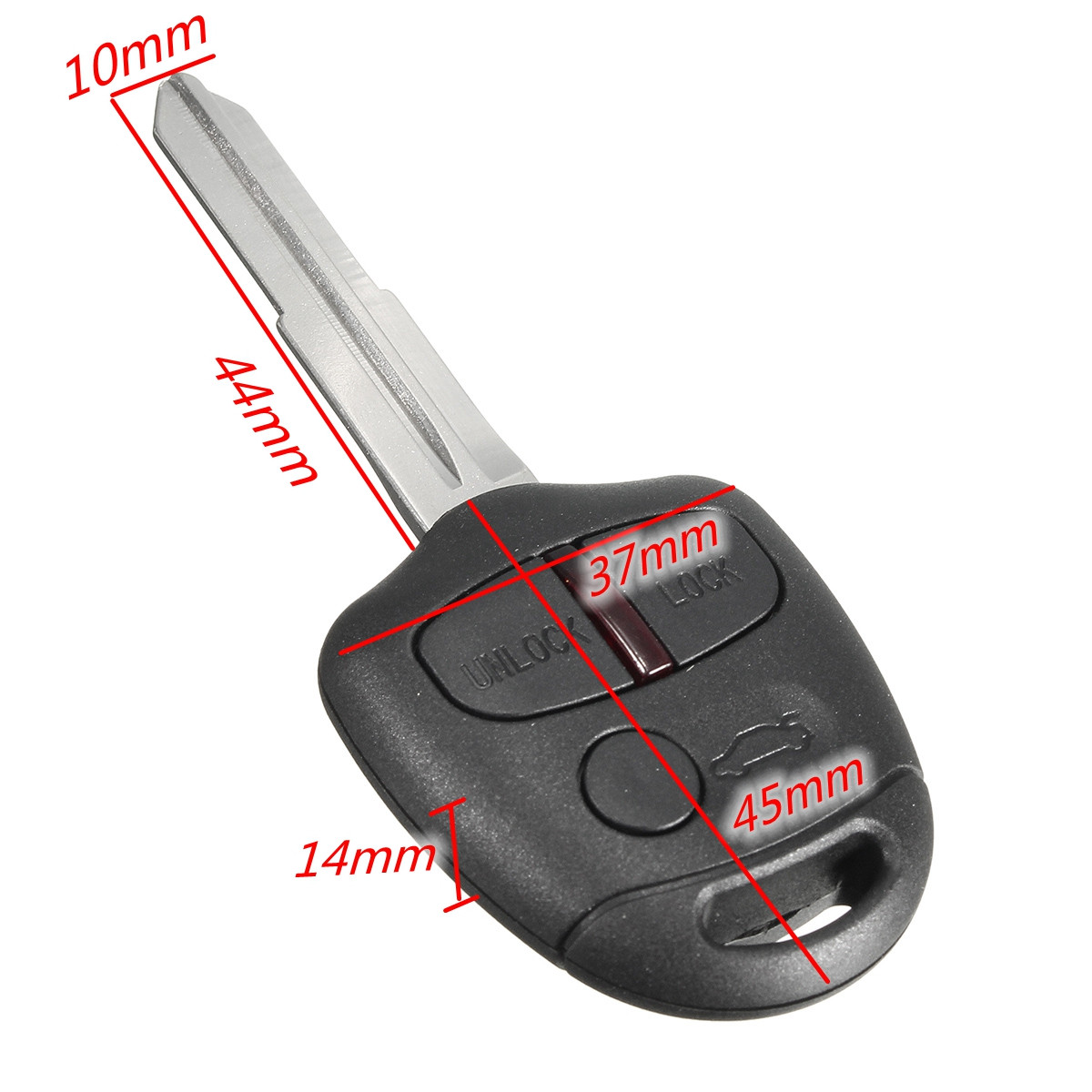3-Button-Remote-Smart-Key-Fob-433MHz-ID46-Chip-For-Mitsubishi-Lancer-Outlander-1138244