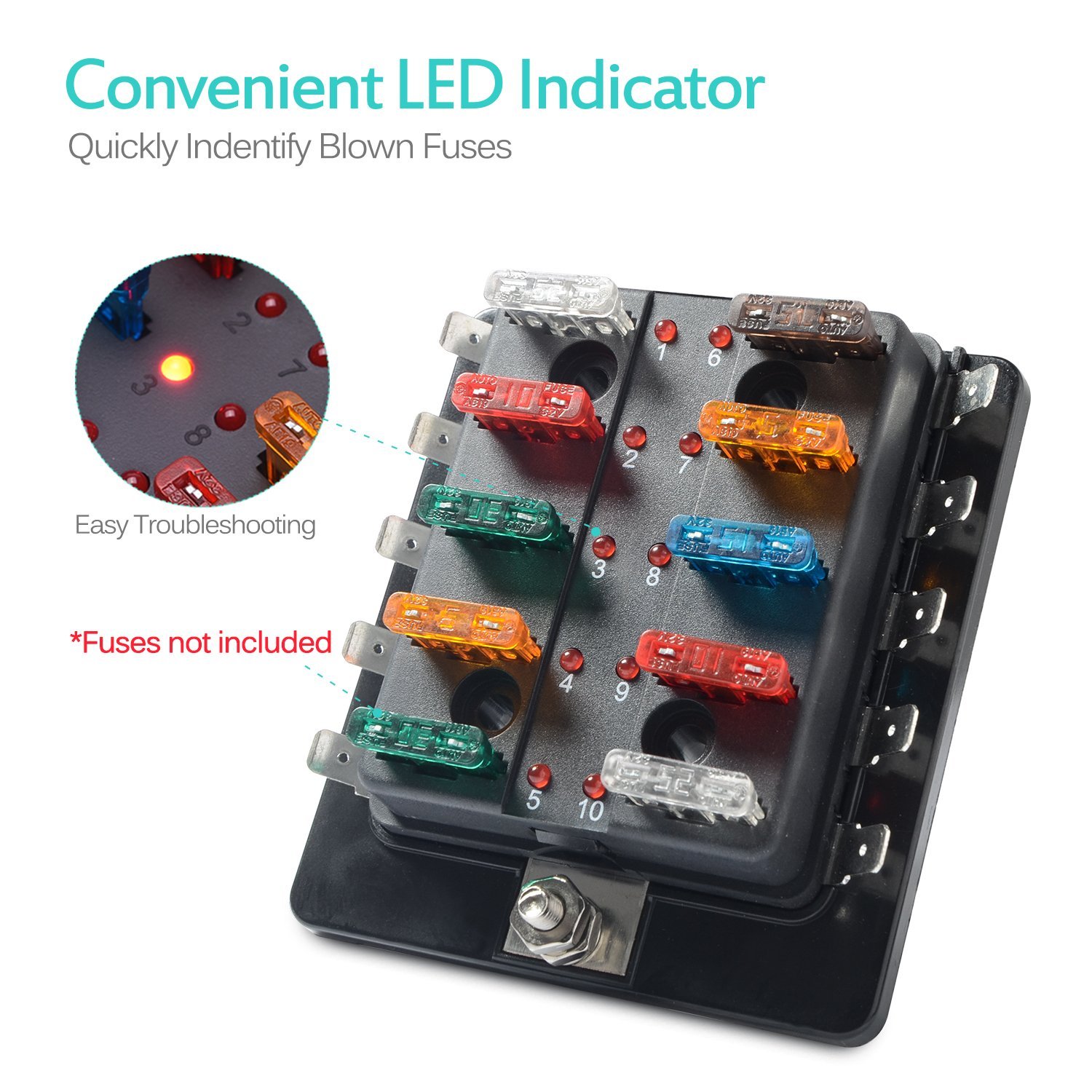 10-Way-Blade-Fuse-Holder-Box-32V-LED-Illuminated-Automotive-Fuse-Block-1221019