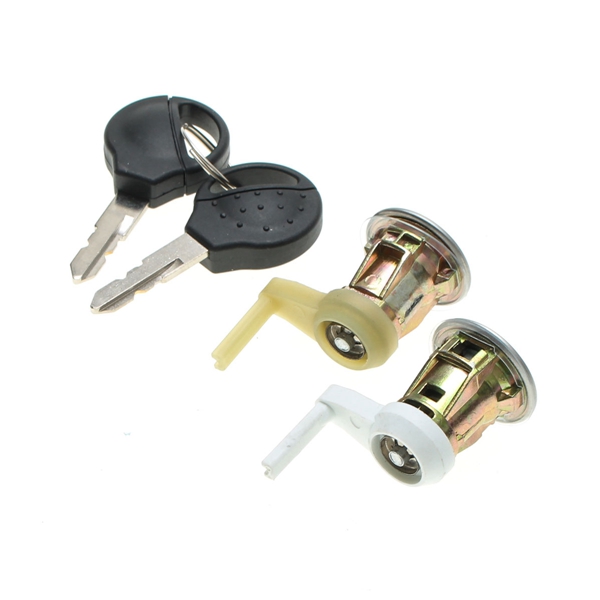 Car-Lockcraft-Door-Lock-with-2-Keys-Front-Left-Right-for-1998-2009-PEUGEOT-206-1068492