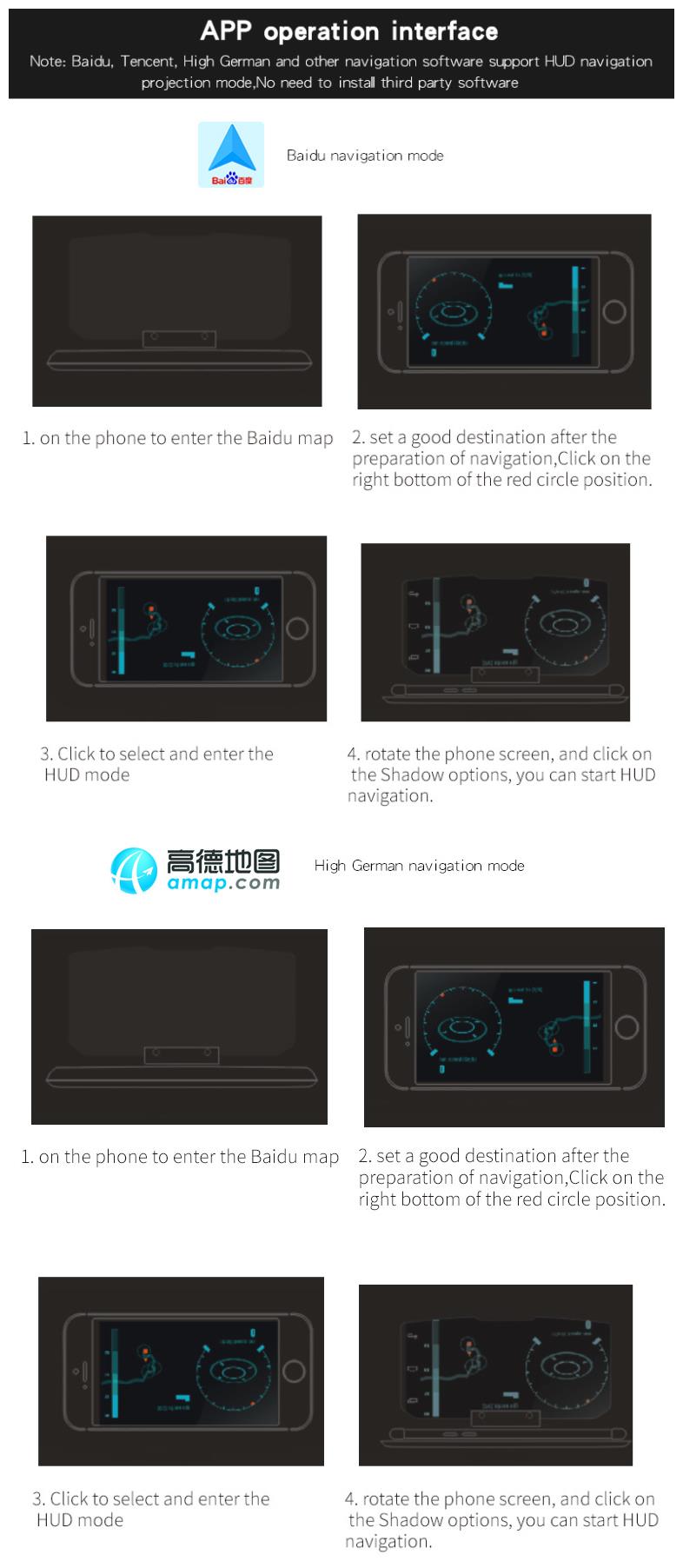 Heads-Up-Display-HUD-Mobile-Navigation-Support-Cell-Phone-GPS-Car-Holder-Stand-1153674