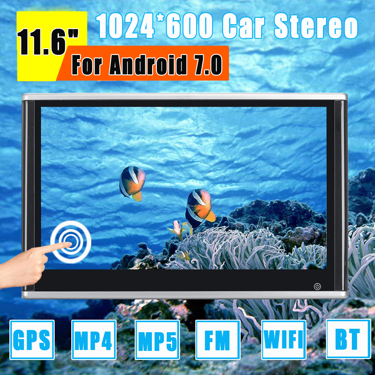 1-Set-116quot-LED-Screen-Car-Headrest-TV-Monitor-CD-Player-Video-Bluetooth-USB-IR-FM-Speaker-1024600-1498769