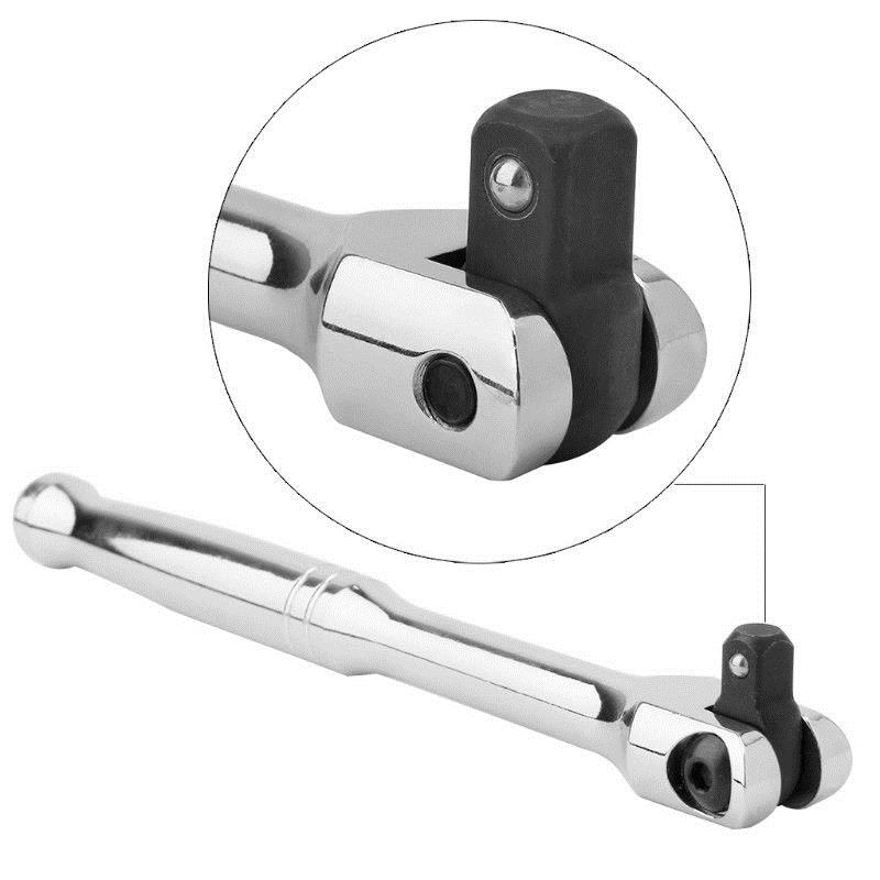 34-38-12-Inch-Drive-Breaker-Bar-Rotates-180-Degree-Socket-Wrench-Ratchet-Hand-Tool-1384681