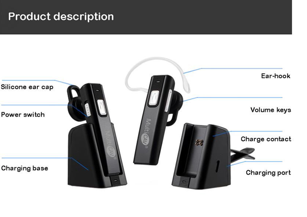 C28-Portable-Hands-free-In-Car-V41-Wireless-Headset-for-Samsung-HTC-Sony-LG-with-Bluetooth-Function-1012220