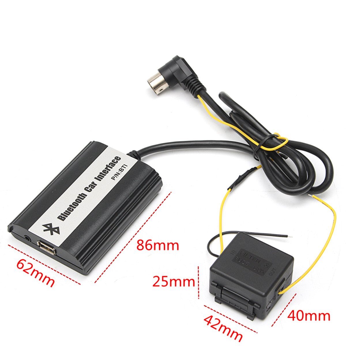 1-Set-Auto-Bluetooth-Kits-Hands-free-AUX-Adapter-Interface-For-Volvo-Hu-1175749