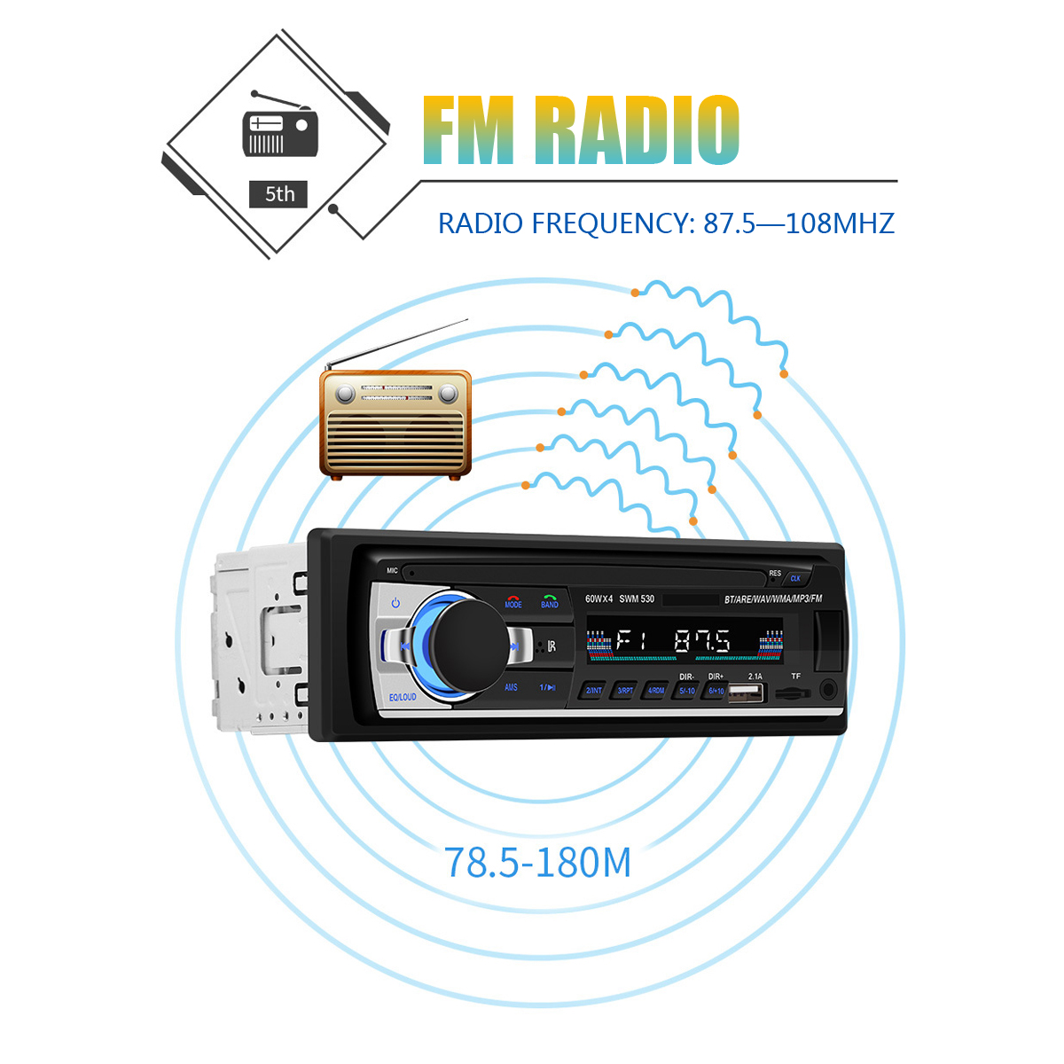 SWM-530-Remote-Control-bluetooth-Handsfree-Car-Radio-MP3-Player-1463007
