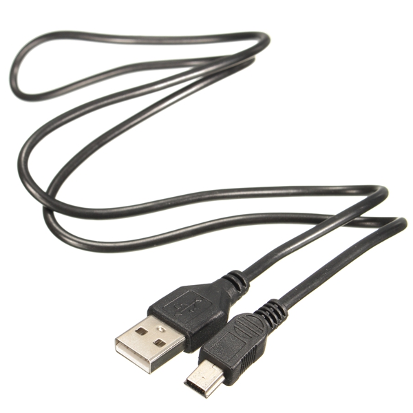 USB-20-A-Male-to-Mini-5-Pin-B-Charging-Cable-Cord-75cm-for-DVR-GPS-PC-Camera-MP3-1029635