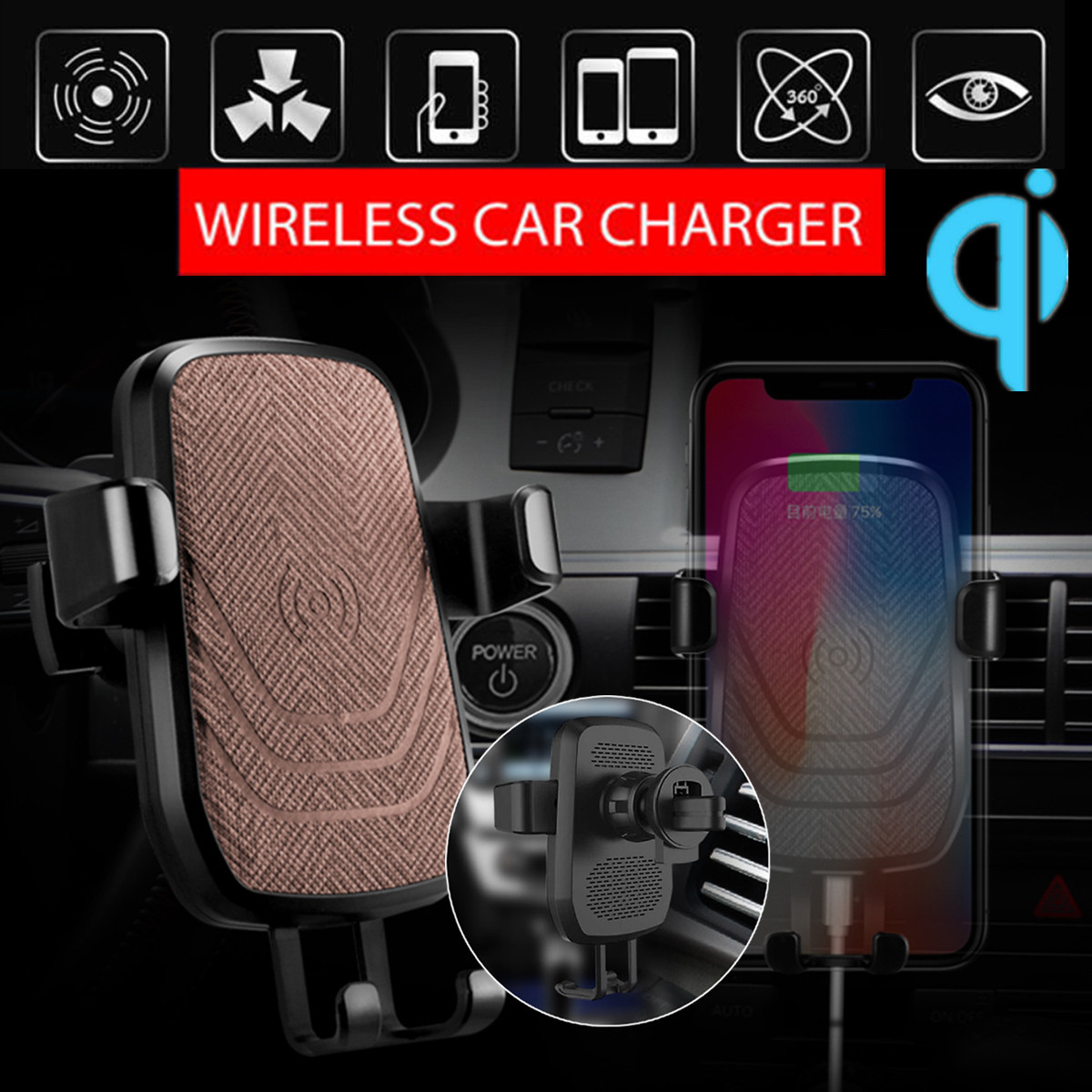 10W-Qi-Wireless-Fast-Car-Air-Vent-Charger-Holder-Stand-for-iPhone-X-8-1259836