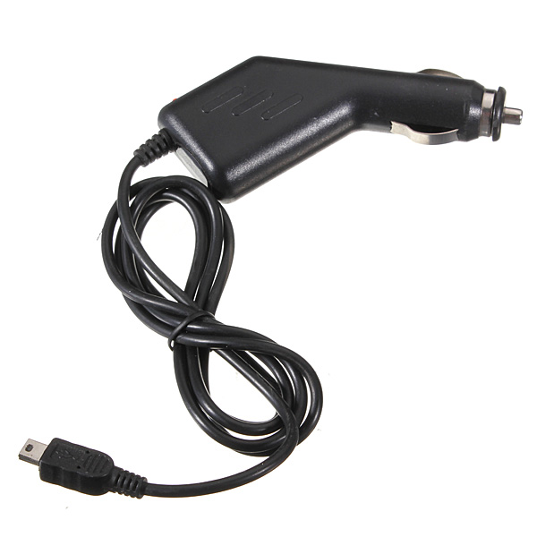 Car-Charger-Power-Charging-Lead-Cable-for-Garmin-Nuvi-Sat-Black-912870