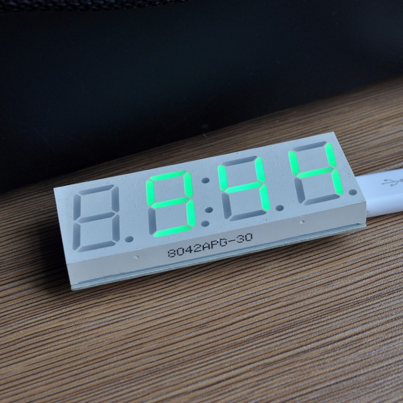 3Pcs5Pcs10Pcs-Electronic-DIY-Dot-Matrix-LED-Digital-Electronic-Car-Clock-5V-Mciro-USB-Powered-1141907