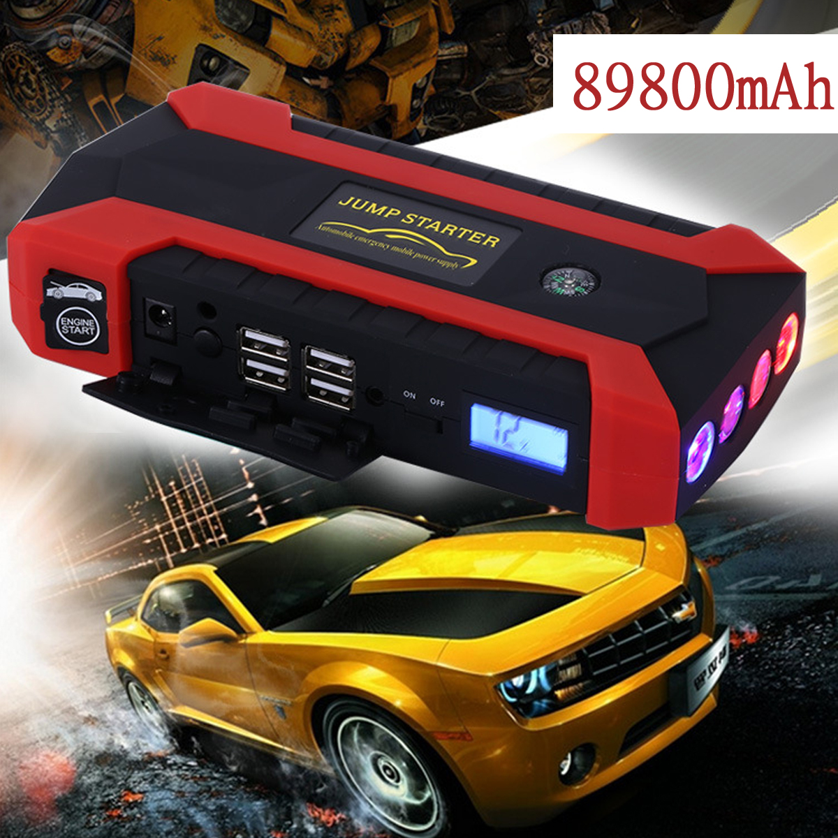 16000mAh-12V-4-USB-Car-Jump-Starter-Pack-Booster-Charger-Battery-Power-Bank-Kit-1260474