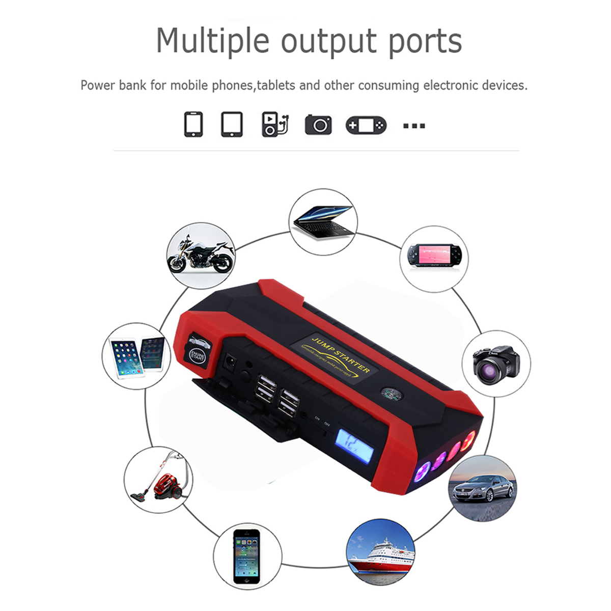 16000mAh-12V-4-USB-Car-Jump-Starter-Pack-Booster-Charger-Battery-Power-Bank-Kit-1260474