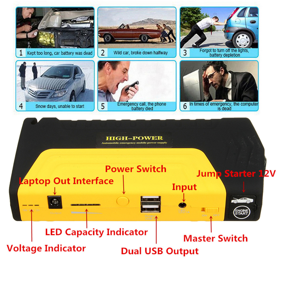 50800mAh-LED-Dual-USB-Car-Jump-Starter-Booster-Portable-Power-Bank-Backup-Charger-1113683