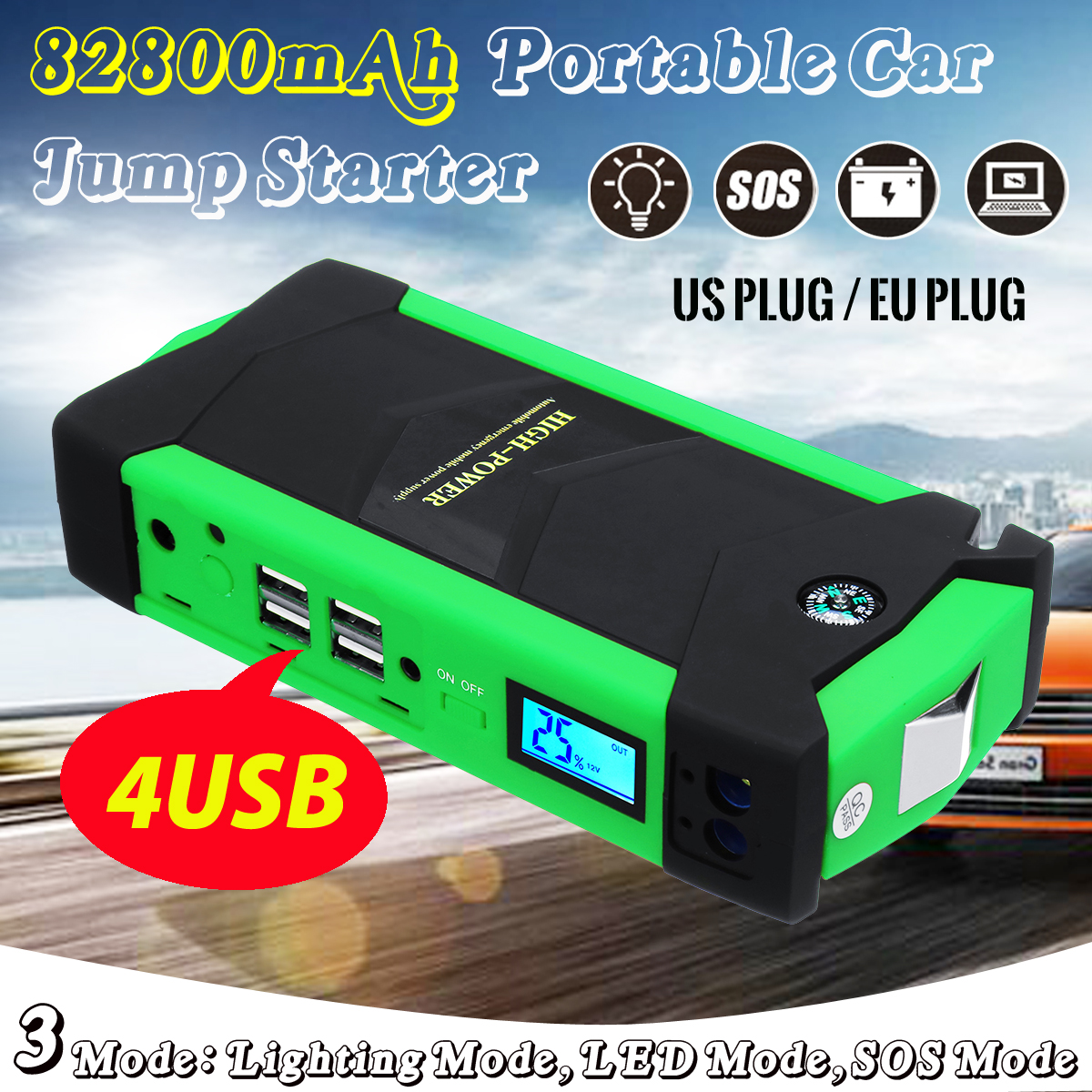 82800mAh-600A-Peak-4USB-Portable-Waterproof-Car-Jump-Starter-1402499
