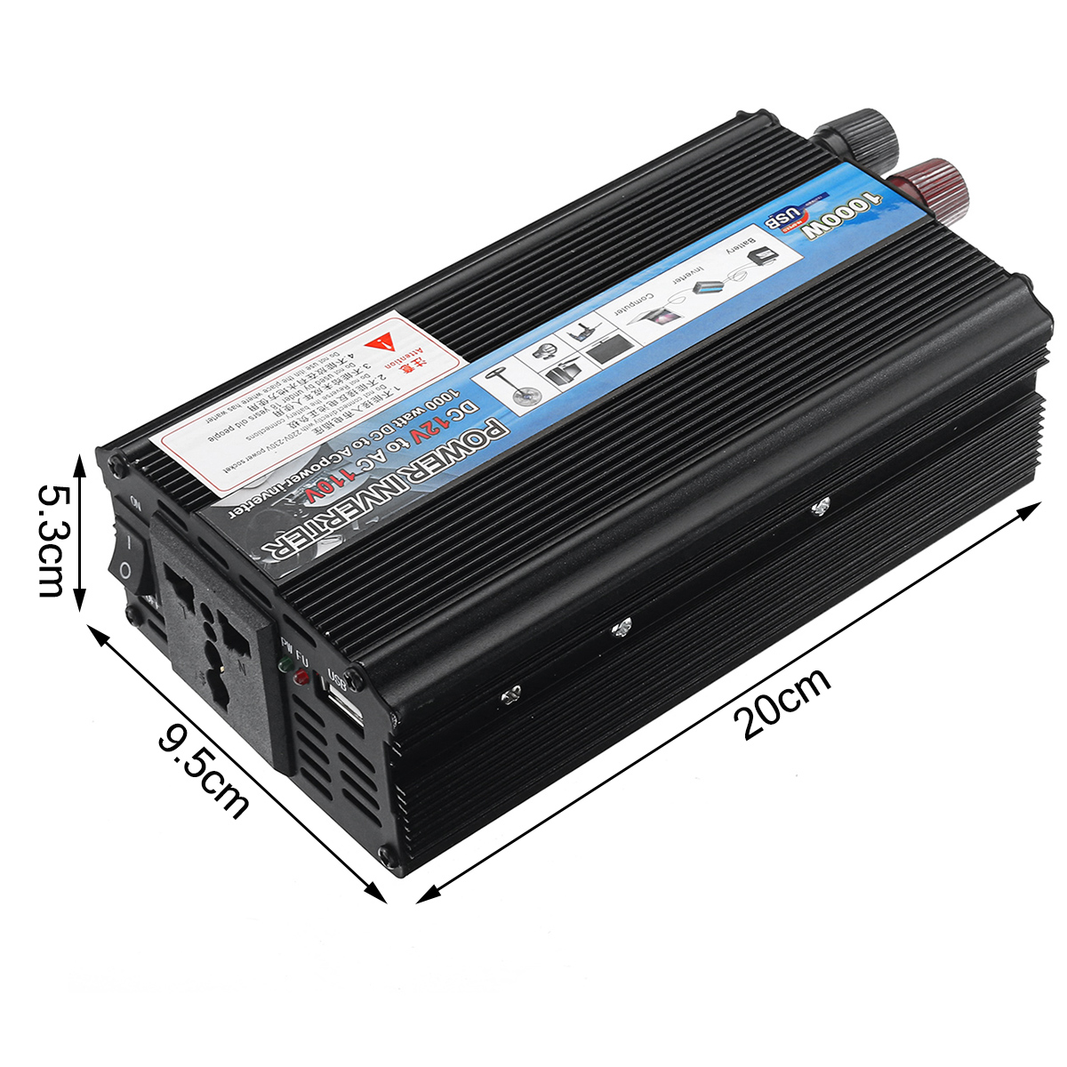 1000W-DC-12V-to-AC-110V-220V-Modified-Sine-Wave-Car-Power-Inverter-Converter-USB-1225805