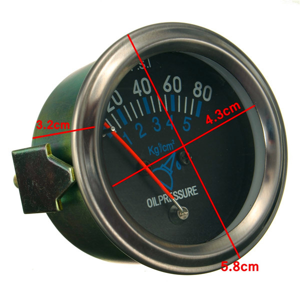 12V-DC-Automotive-Electrical-Mechanical-Fuel-Oil-Pressure-Gauge-Black-FG-1012771