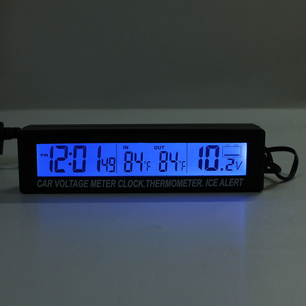 12V24V-InOut-Car-Voltage-Meter-LCD-Digital-Clock-Time-BlueampOrange-Backlight-980730
