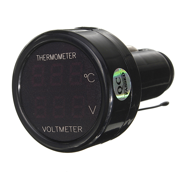 Auto-Car-Red-Led-Digital-Display-2-In-1-Dual-Volt-Meterr-Thermometer-12V-947403