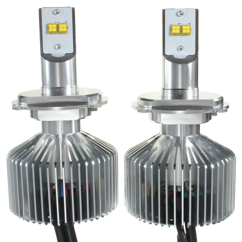 1Pair-45W-4500LM-6000K-H4-H7-H8911-9004-9005-9006-LED-Headlight-Bulbs-Conversion-Kit-995456