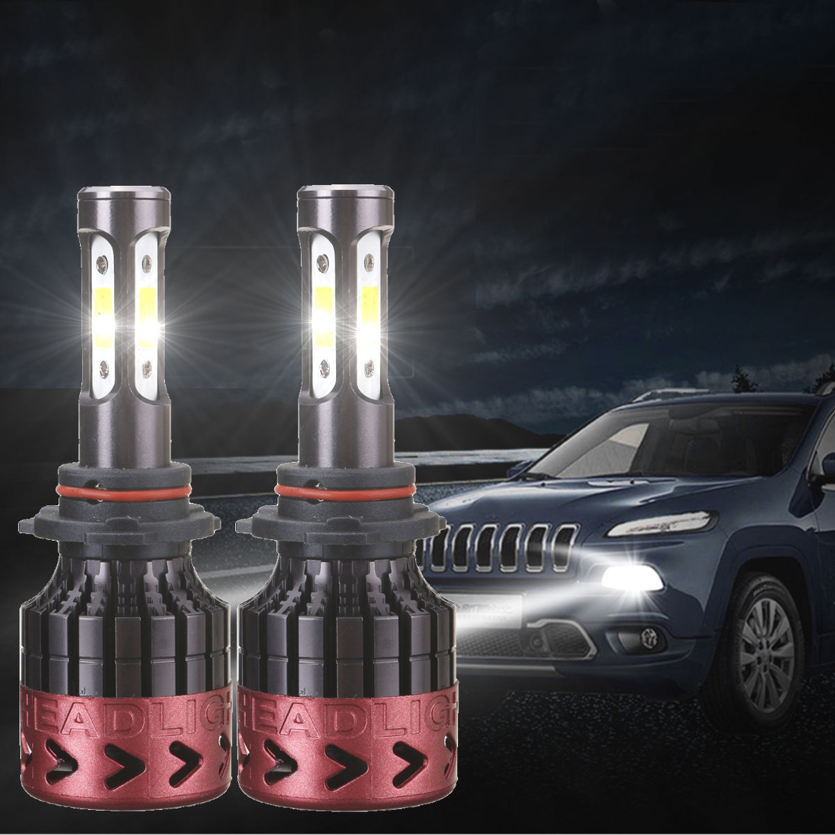 1Pair-9006-80W-8000LM-Car-LED-Headlight-Light-Lamp-Bulbs-High-Power-6000K-1215317