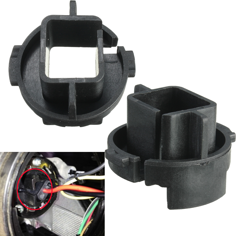 2pcs-H7-Xenon-HID-Bulbs-Adapters-Holders-For-Hyundai-Genesis-Coupe-Veloster-K5-1007901