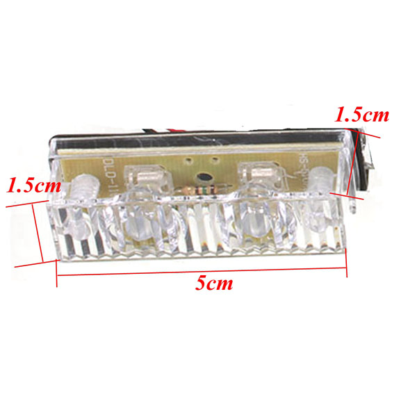 12V-2x4-Amber-White-LED-Car-Flashing-Warning-Emergency-Strobe-Light-Lamp-Bar-994039