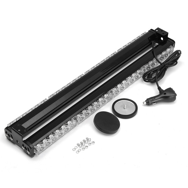 144W-6000K-Car-Strobe-Beacon-Lamp-LED-Emergency-Warning-Light-Bar-Amber-1105931