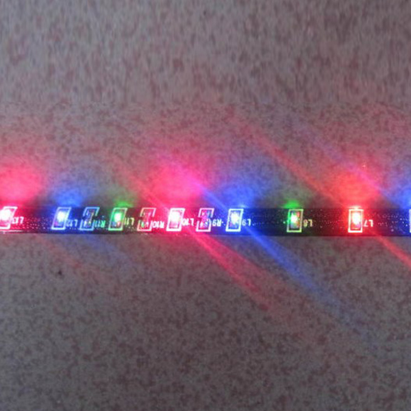 30cm-Flexible-27SMD-Car-LED-Strobe-Flash-Decoration-Strip-Lights-Rangers-Lamp-72929