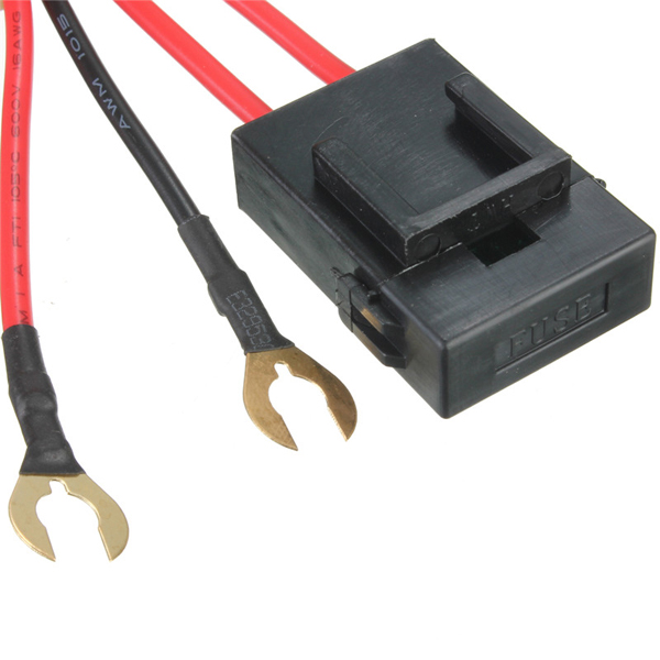 12V-40A-LED-Work-Fog-Light-Lamp-Bar-Wiring-Harness-Kit-ON-OFF-Switch-Relay-US-991258