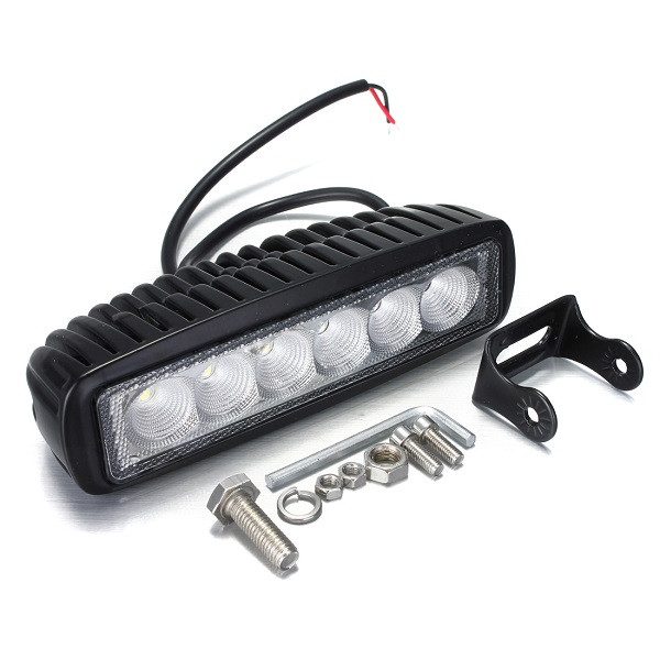 18W-6-LED-Work-Light-Daytime-Running-Driving-DRL-for-SUV-ATV-Boat-DC-10-30V-946861