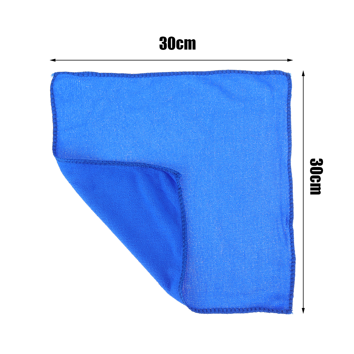 10PCS-Microfiber-Cleaning-Cloths-Washing-Towel-Blue-for-Car-Polishing-Wax-Detailing-Drying-1409803