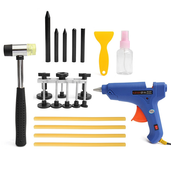 19pcs-PDR-Car-Body-Dent-Repair-Kit-Hammer-Puller-Glue-Gun-Balance-Bridge-Scraper-1114415