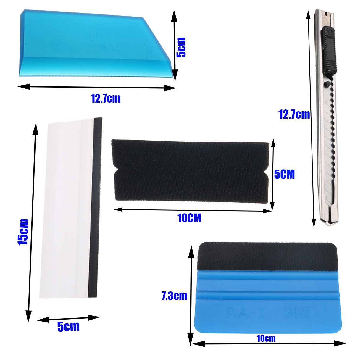 10-In-1-Window-Tint-Tools-Car-Wrapping-Application-Kit-Sticker-Vinyl-Sheet-Squeegee-1141075