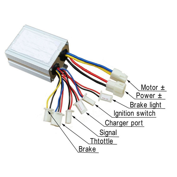 24V-500w-Motor-Brush-Speed-Controller-amp-Electric-Bike-Scooter-Grip-1104576