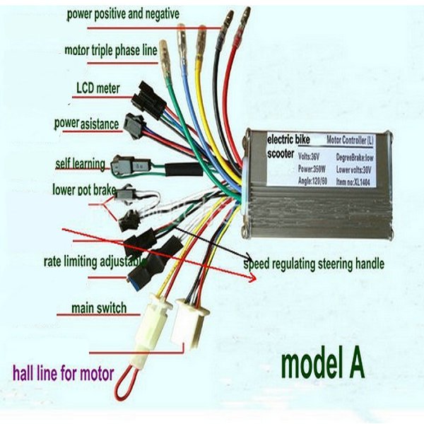 24V36V48V250W350W-BLDC-Motor-Speed-Controller-LCD-Display-For-MTB-E-Bike-Scooter-Model-A-1031678