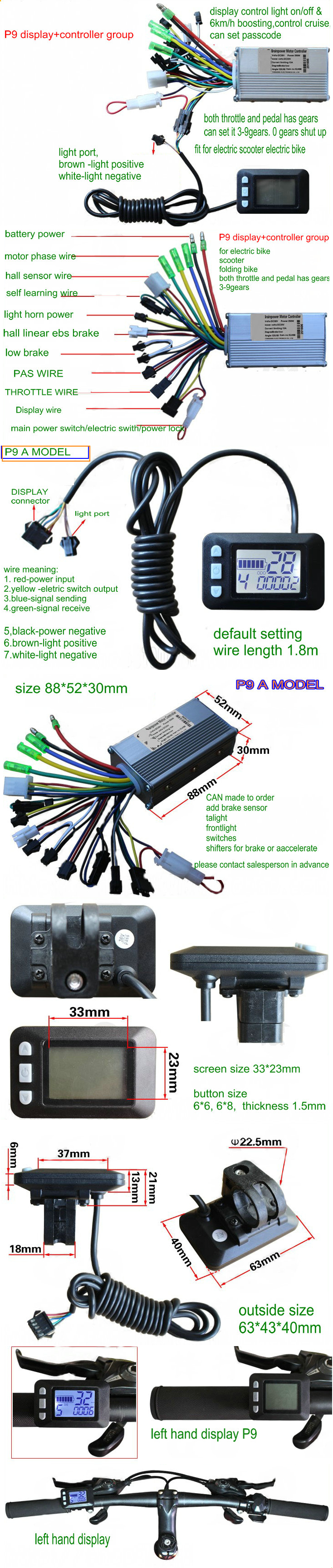 24V36V48V60V-250W350W-LCD-Brushless-Motor-Controller-Battery-Speed-For-MTB-E-Bike-Scooter-1399444